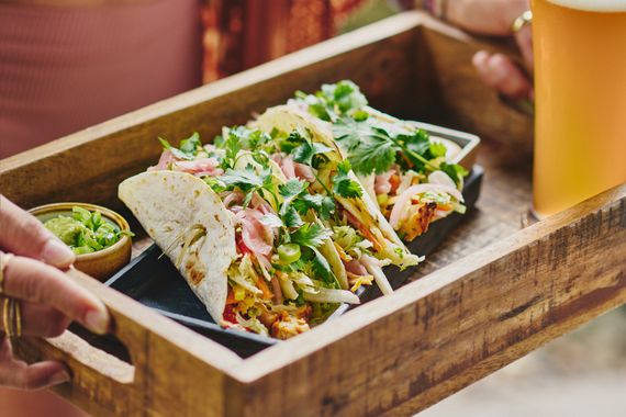 plateau avec tacos