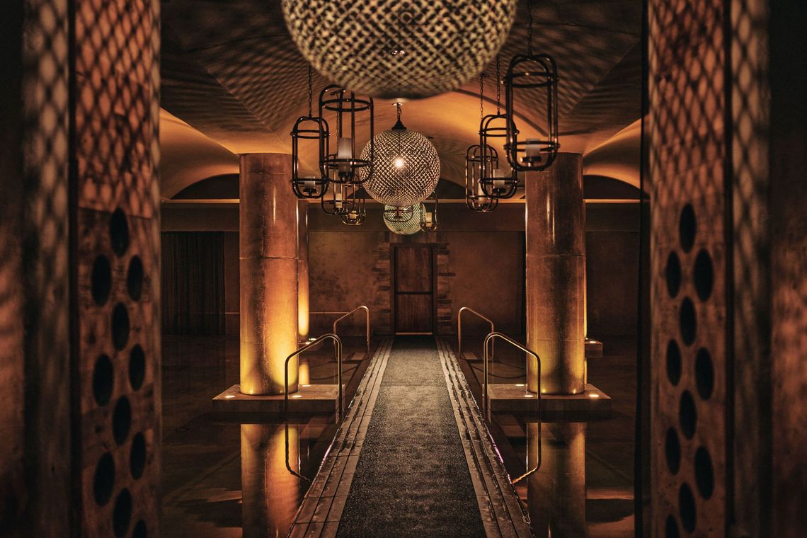 kalla entrance and pool