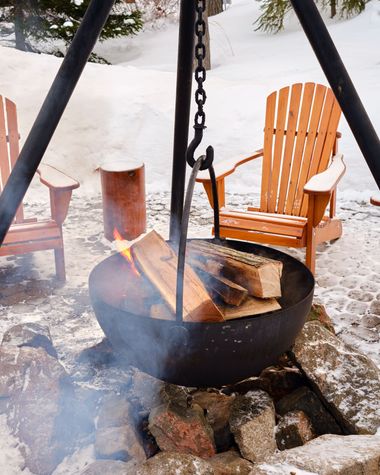 feu de camps extérieur