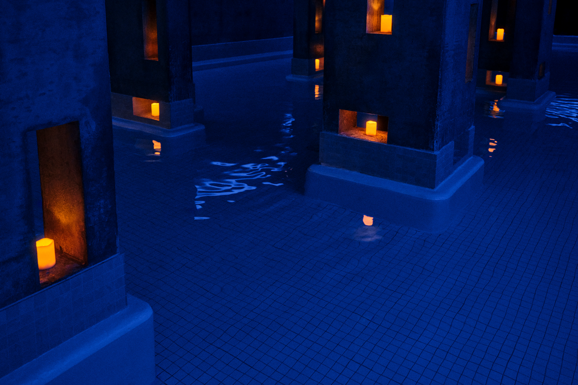Kalla flotation bath