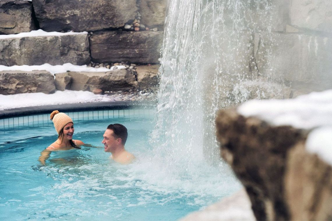 guests in a thermal bath