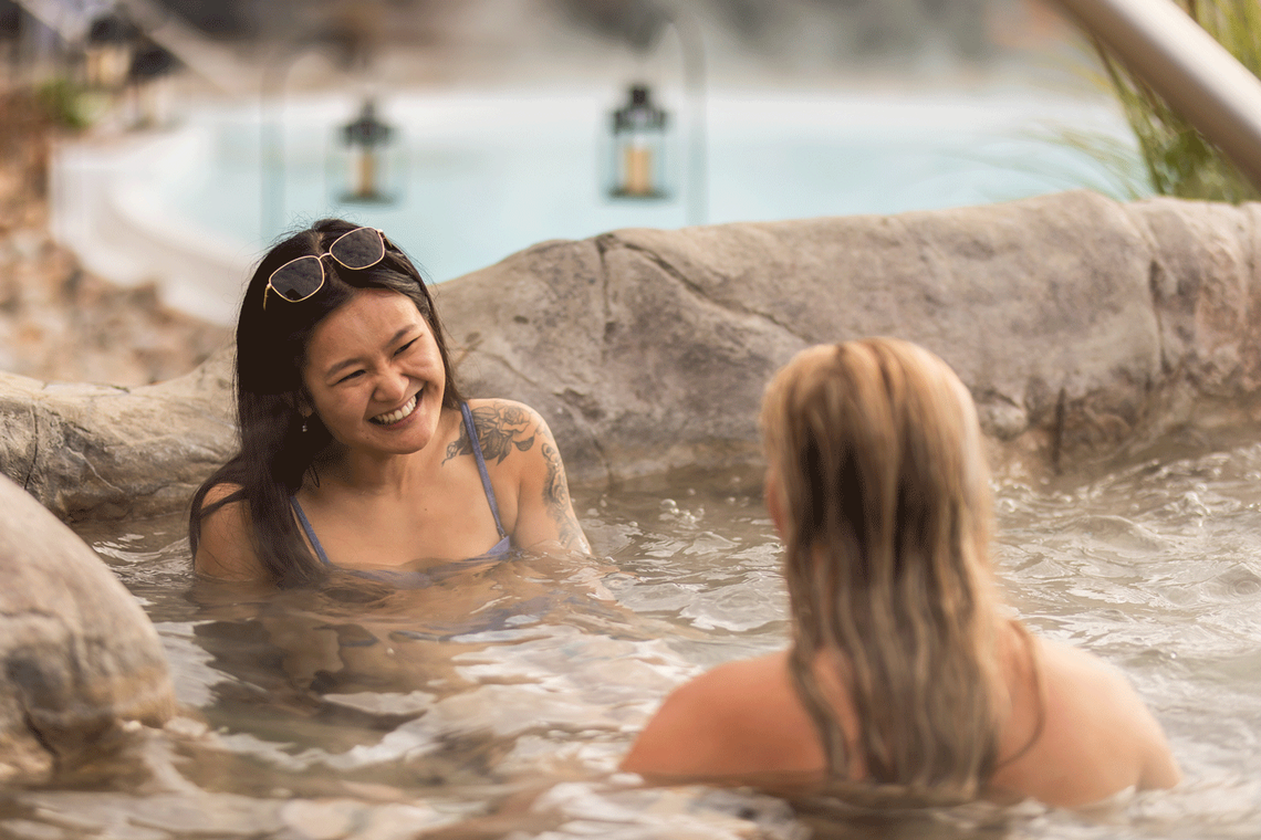 guests in a jet bath