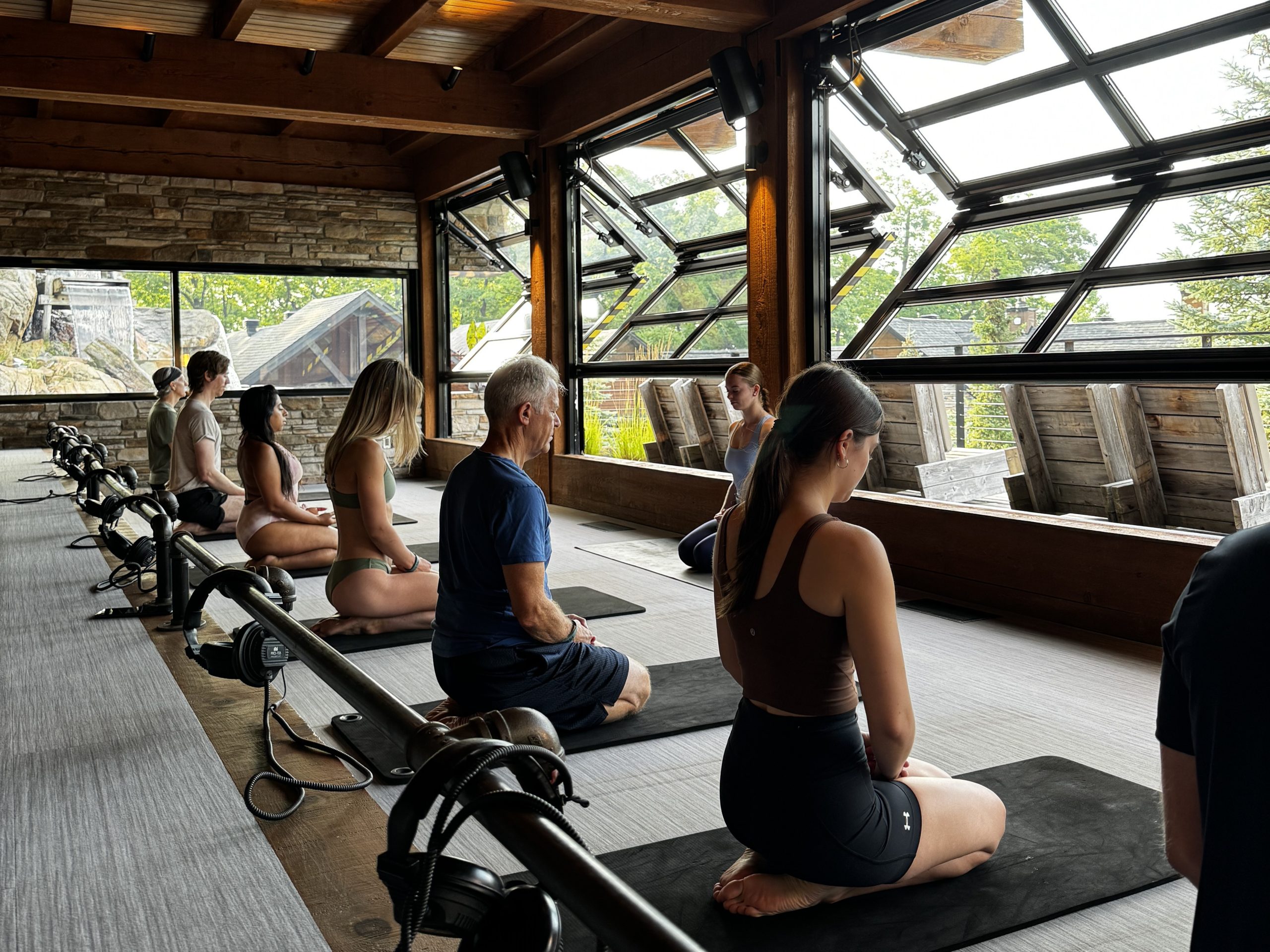 Yoga at the Spa