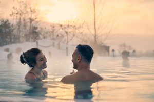 guests in a thermal bath